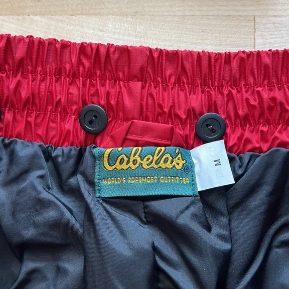 Cabela's Mens Hunting Trail Rain Windbreaker Adjustable Pants, M - Picture 7 of 9